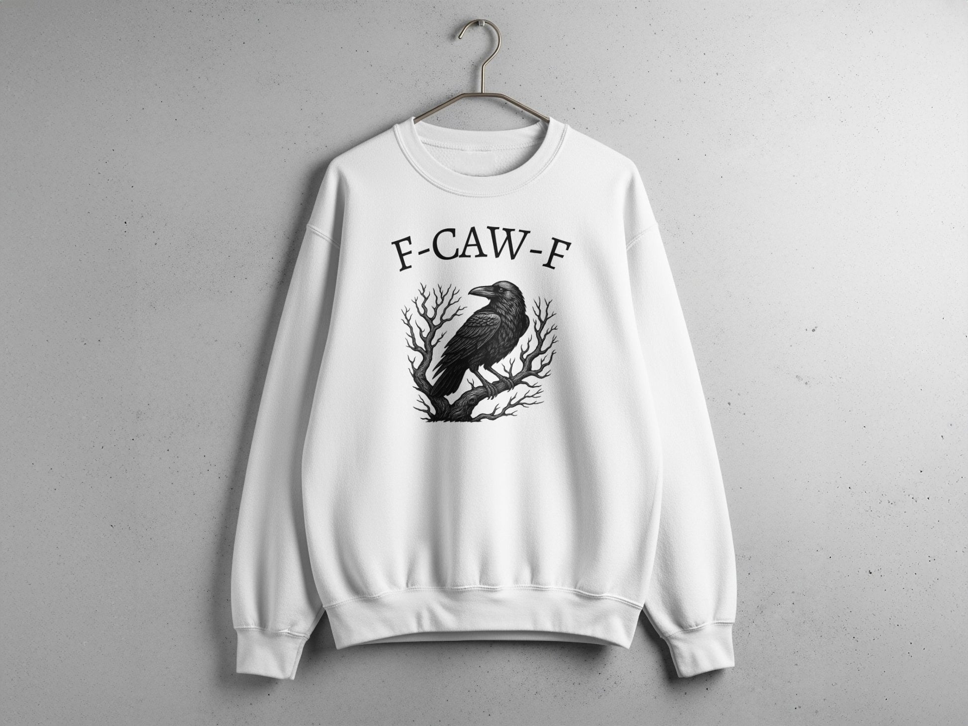 F-CAW-F Raven on Tree Design Crewneck product