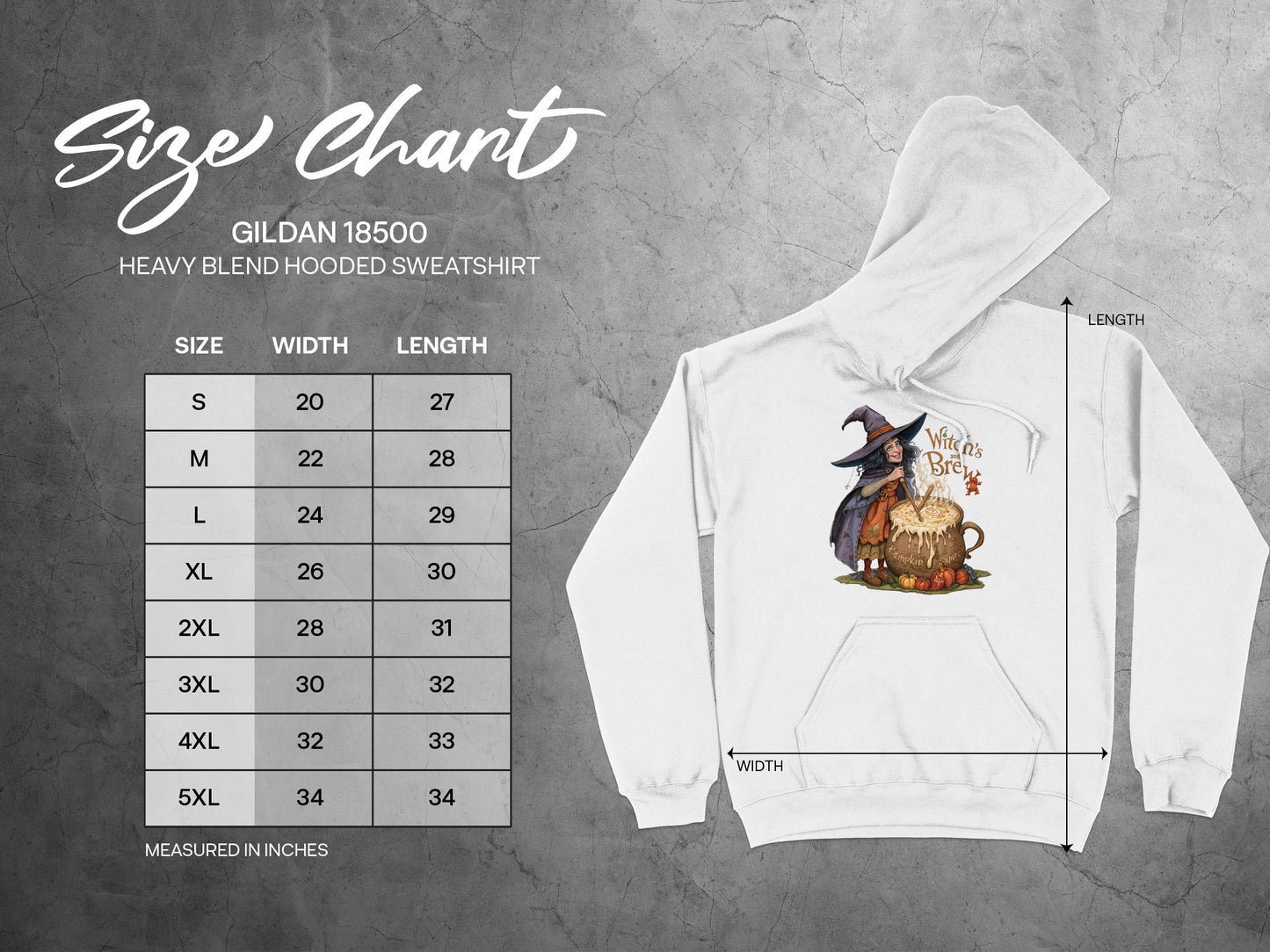Halloween Witch and Spell Book Graphic Sweatshirt product