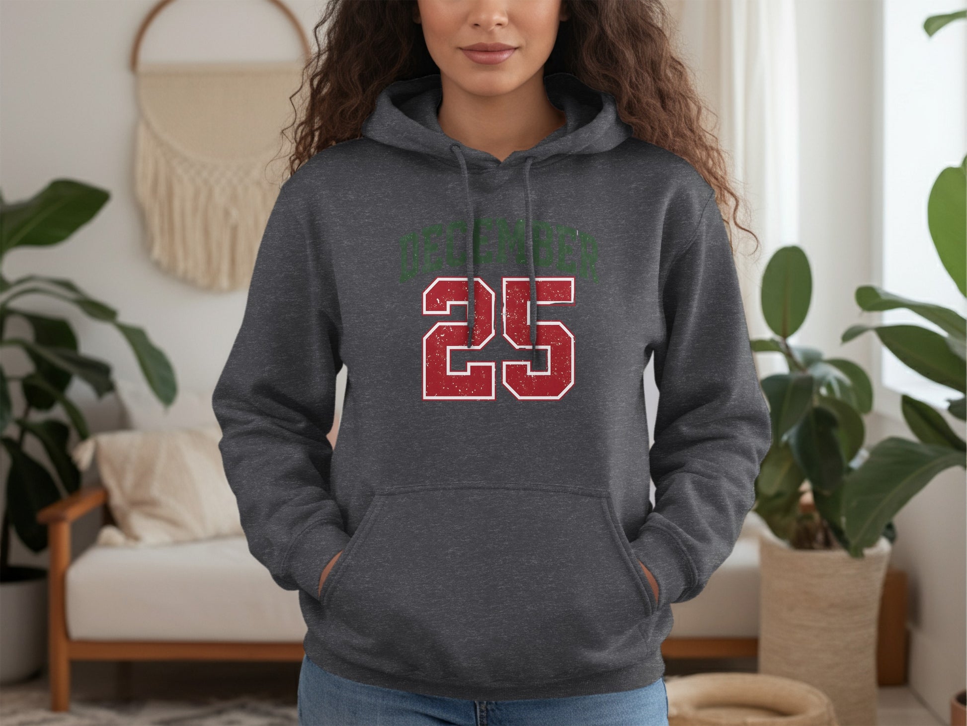 December 25 Festive Hoodie Christmas Apparel