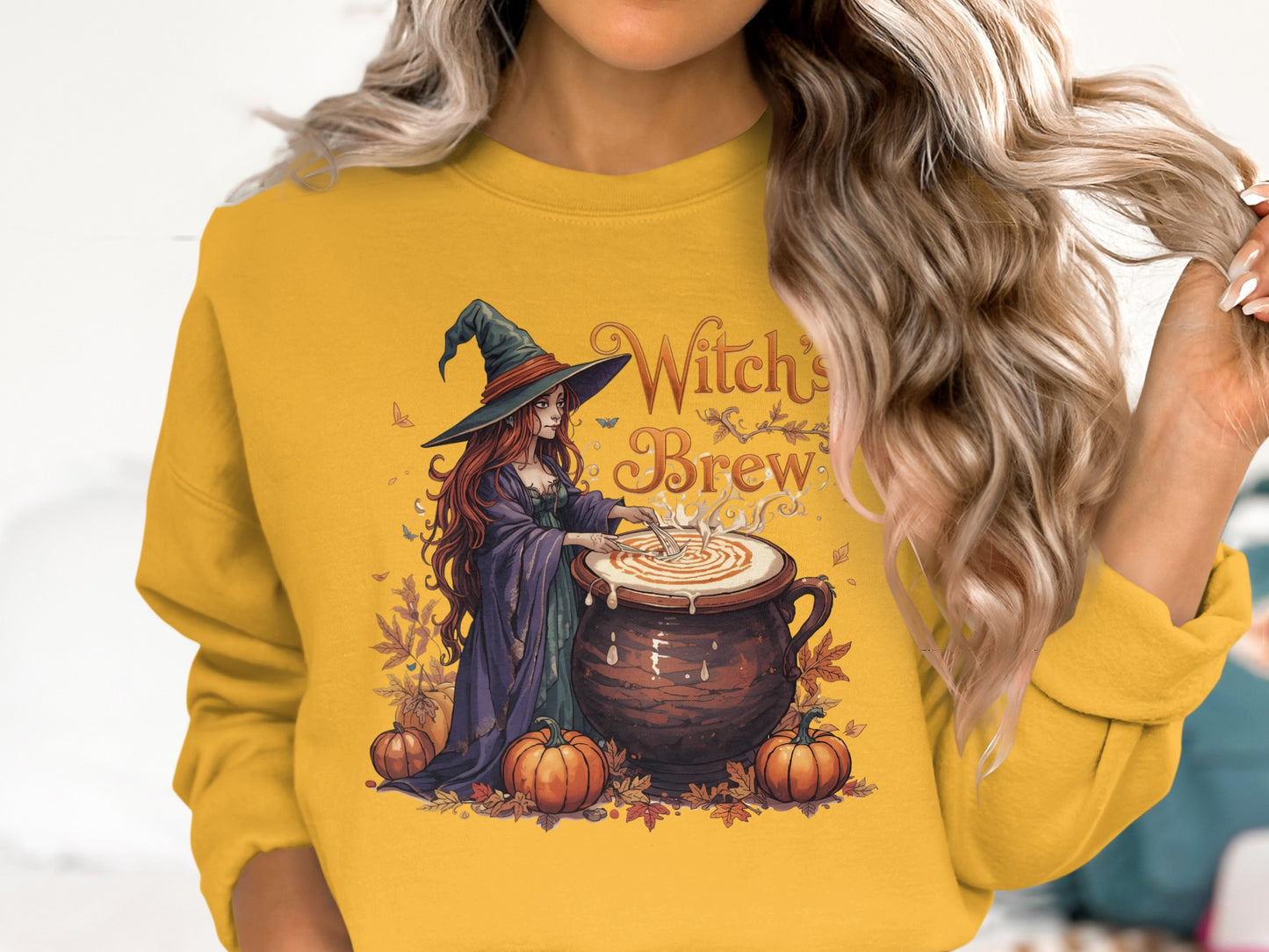 Witch's Brew Halloween-Themed Sweatshirt product