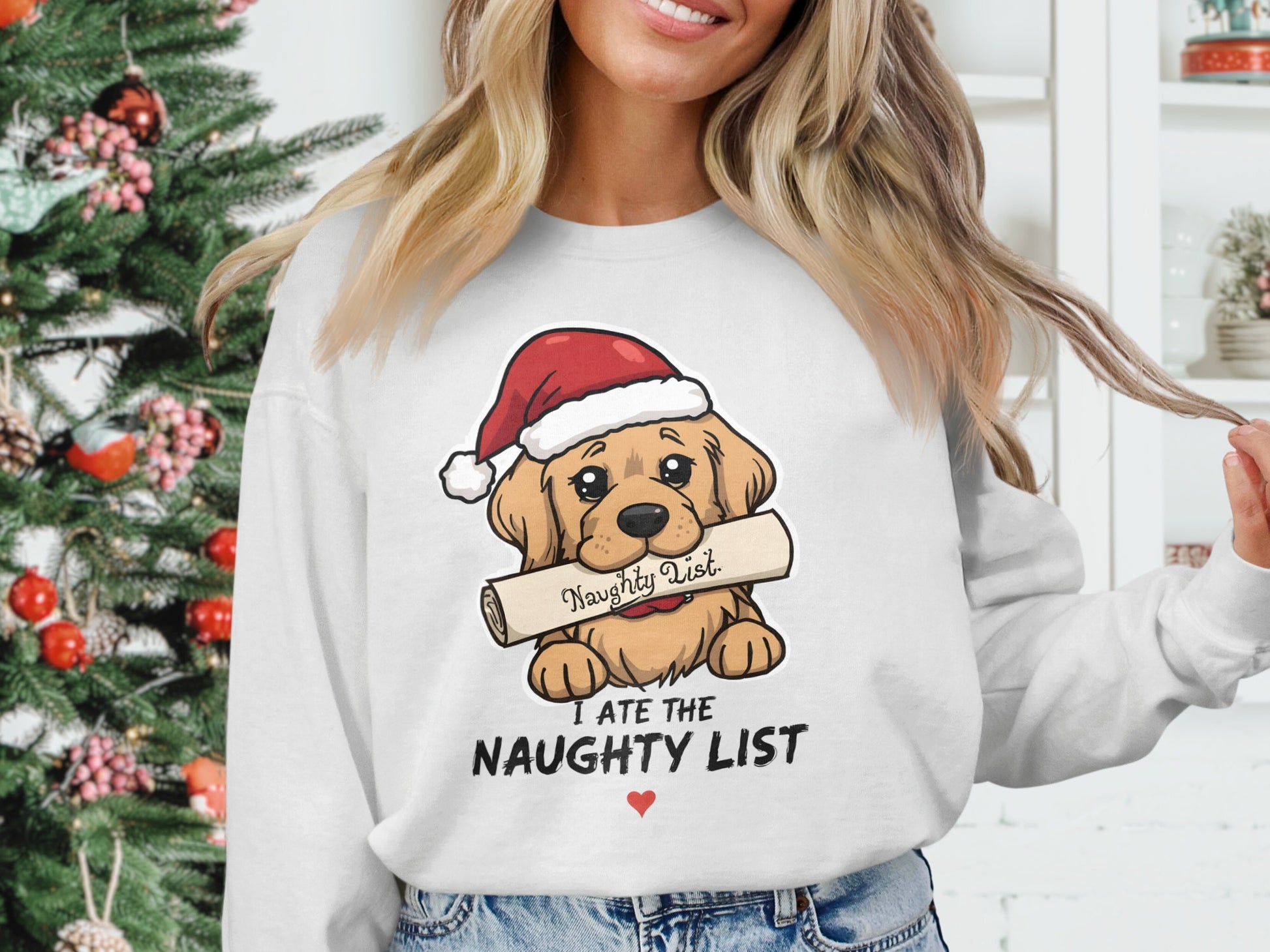 I Ate the Naughty List Christmas Sweatshirt Product