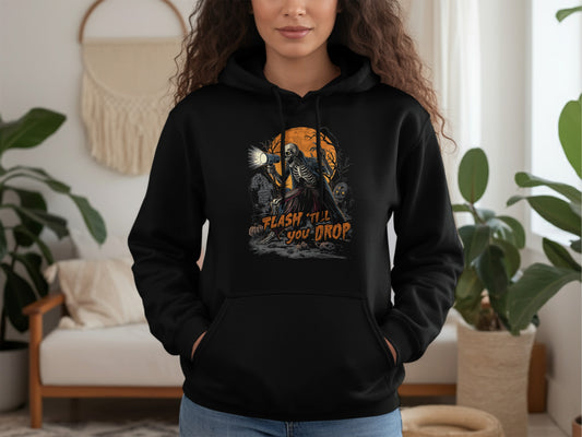 Zombie Flash Till You Drop Graphic Hoodie product