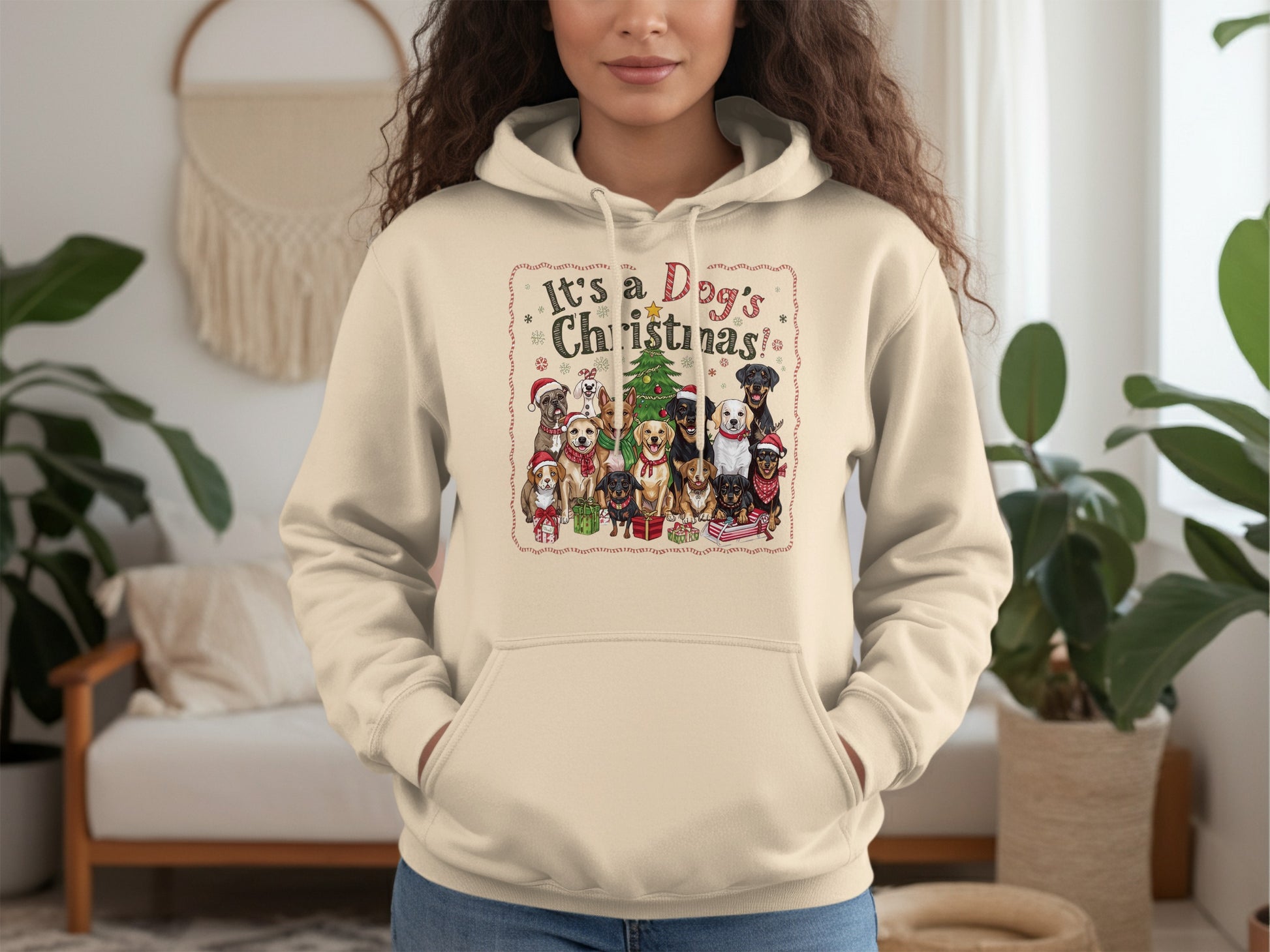 It's a Dog's Christmas Hoodie for the Holidays