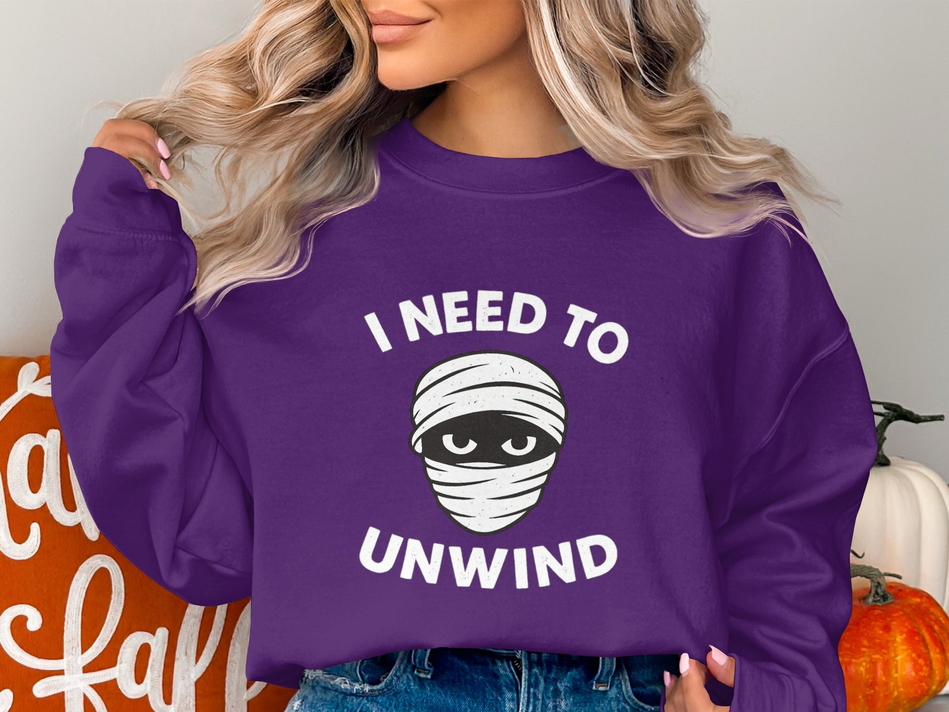 I Need To Unwind Graphic Long Sleeve Shirt product