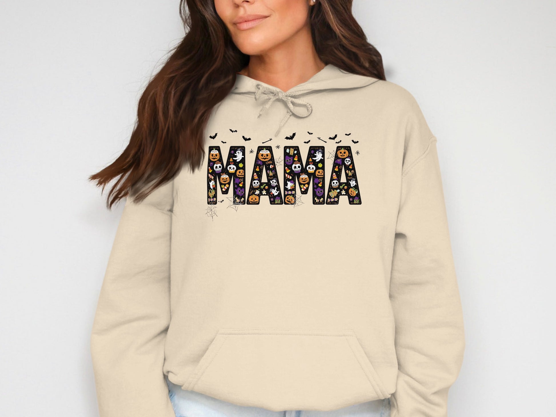 Mama Halloween Hooded Sweatshirt Product Type