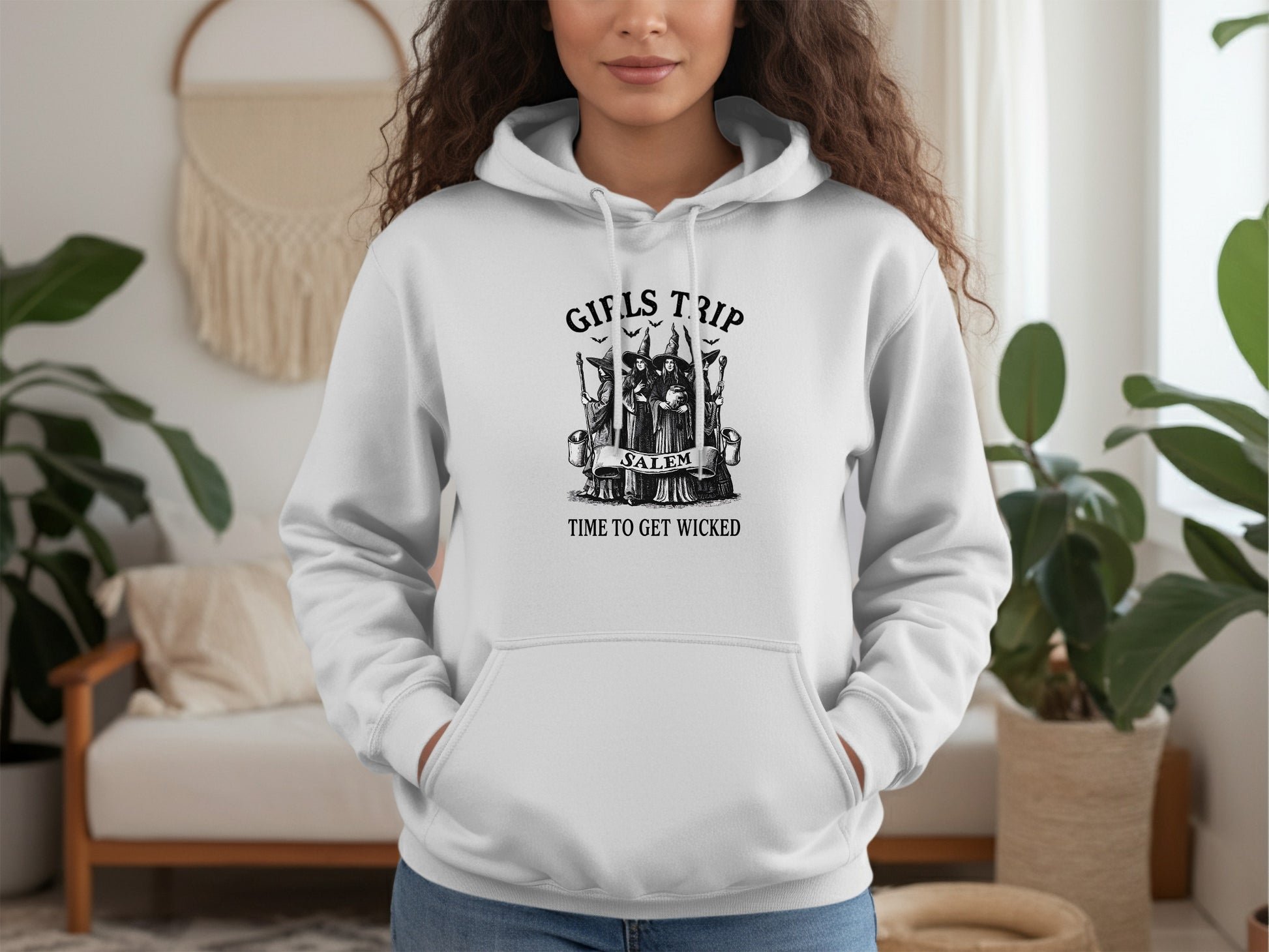 Girls Trip Time to Get Wicked Salem Hoodie product