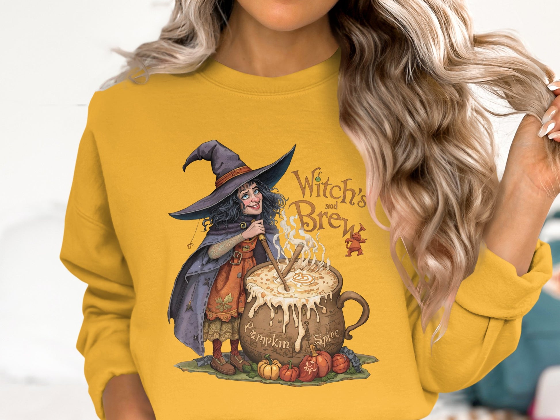 Witch's Brew Pumpkin Spice Sweatshirt Halloween product