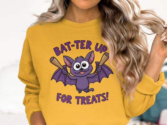 Bat-ter Up For Treats Graphic Sweatshirt product