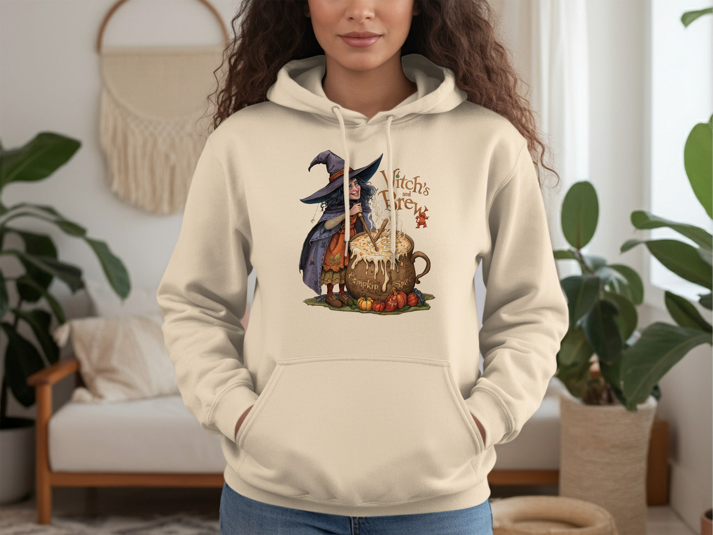 Witch's Brew Pumpkin Halloween Hoodie product