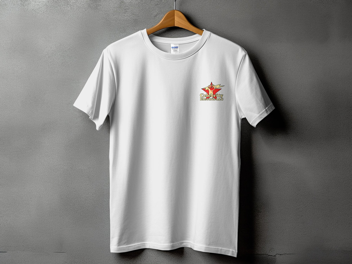 Classic White Graphic T-shirt with Cool Star Print product type