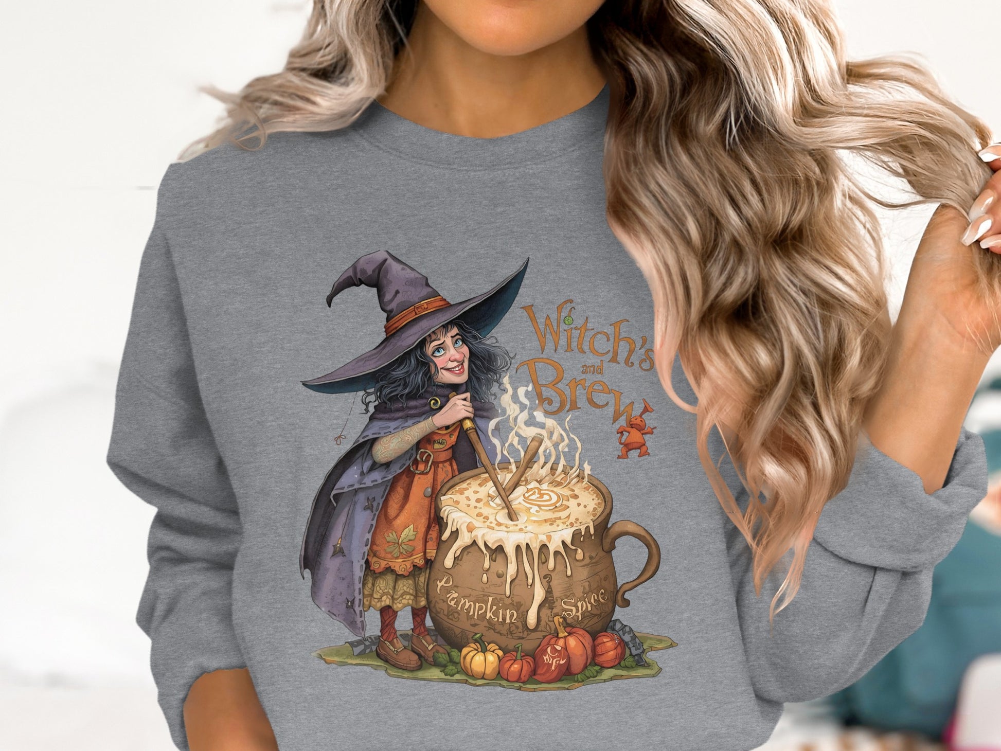 Witch's Brew Pumpkin Spice Graphic Sweatshirt product