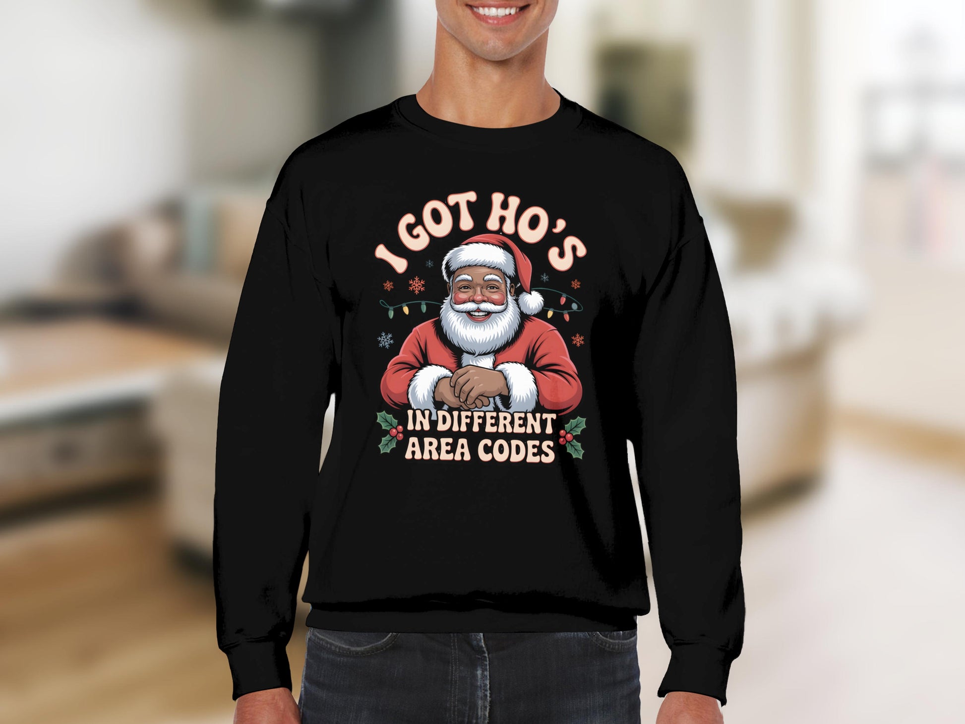 I Got Ho's In Different Area Codes Christmas Sweater
