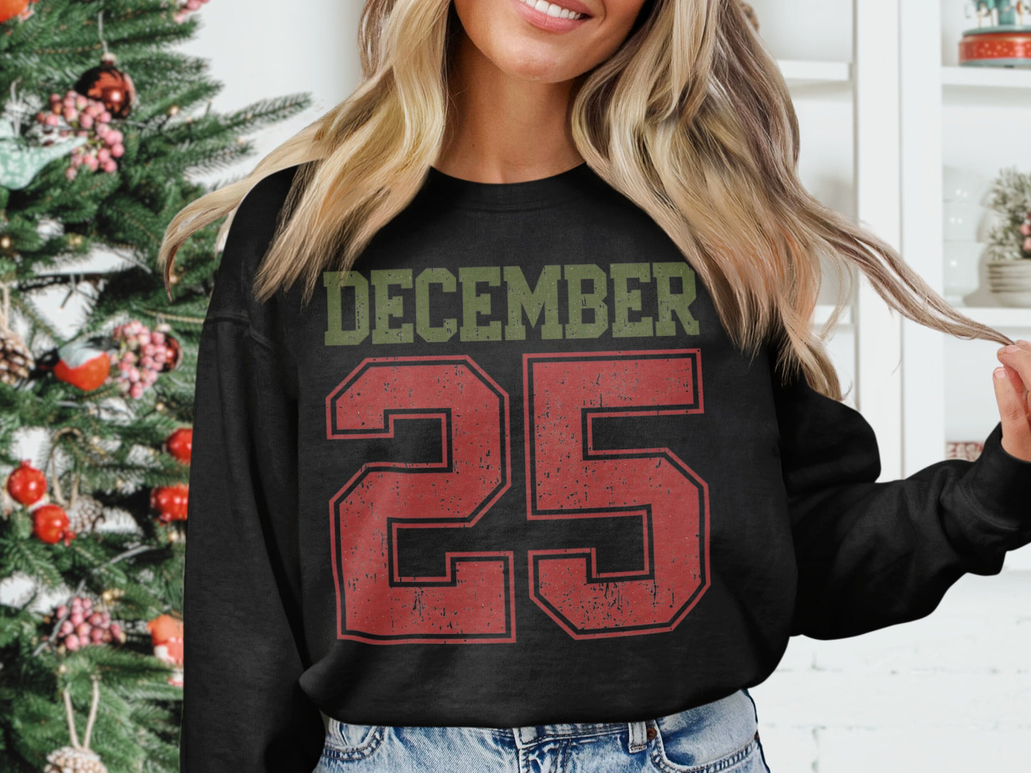 December 25 Long Sleeve Perfect for Christmas