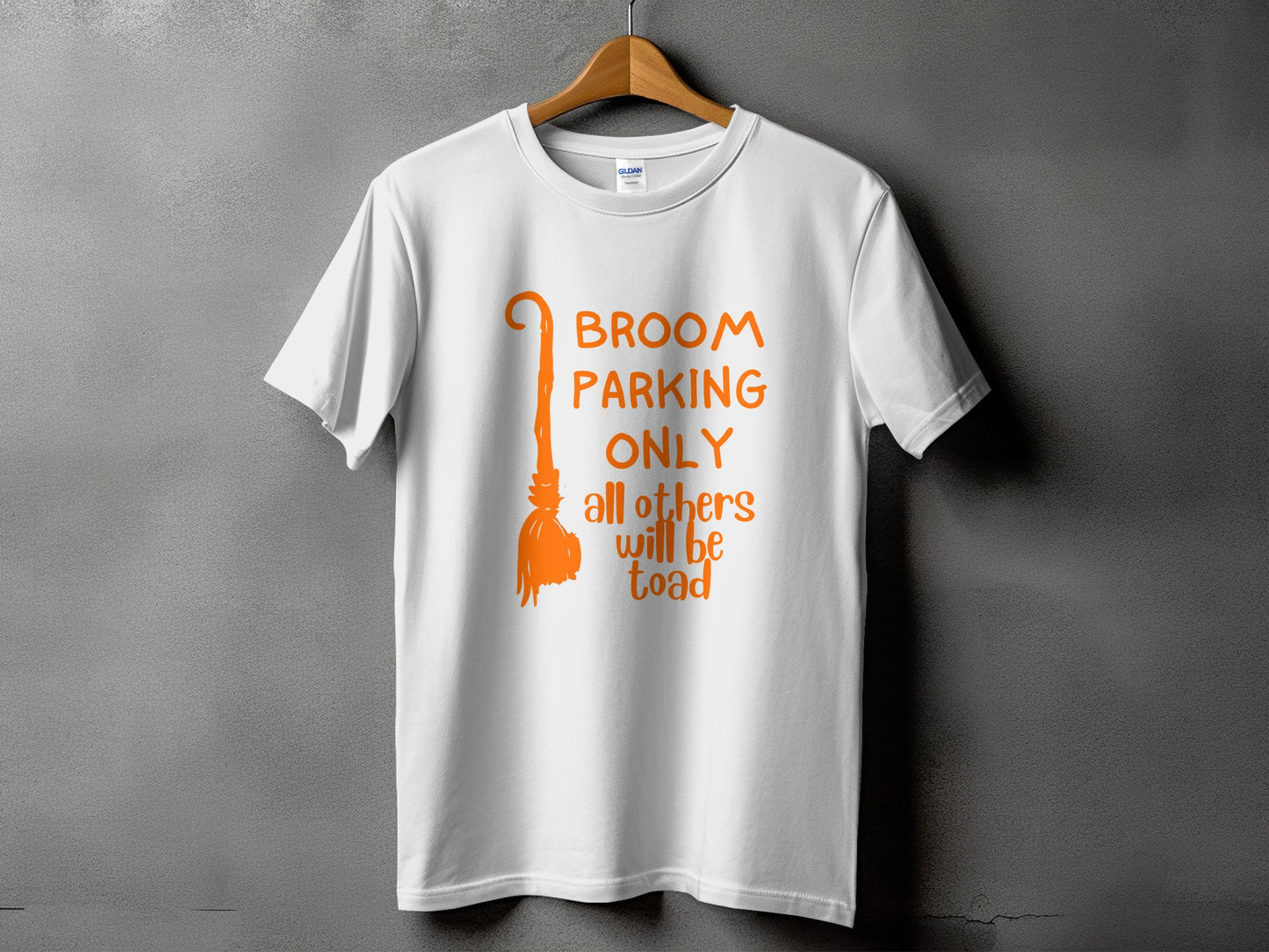 BROOM PARKING ONLY all others will be toad product type