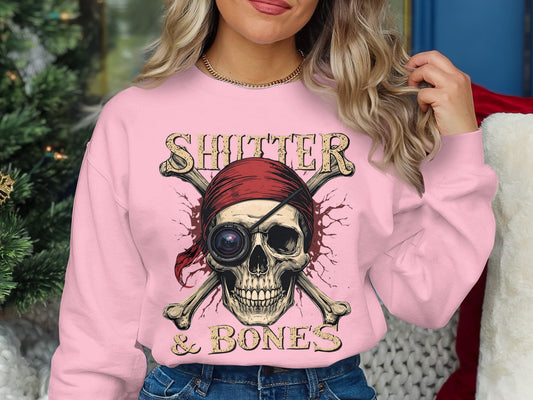 Shitter and Bones Graphic Sweatshirt product