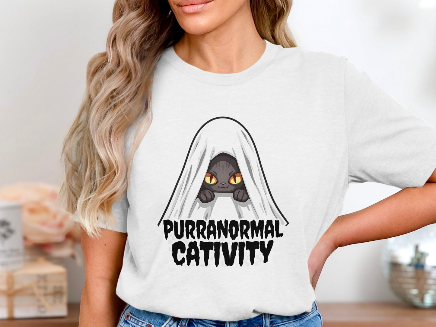 Purranormal Cativity Themed Short Sleeve Shirt product