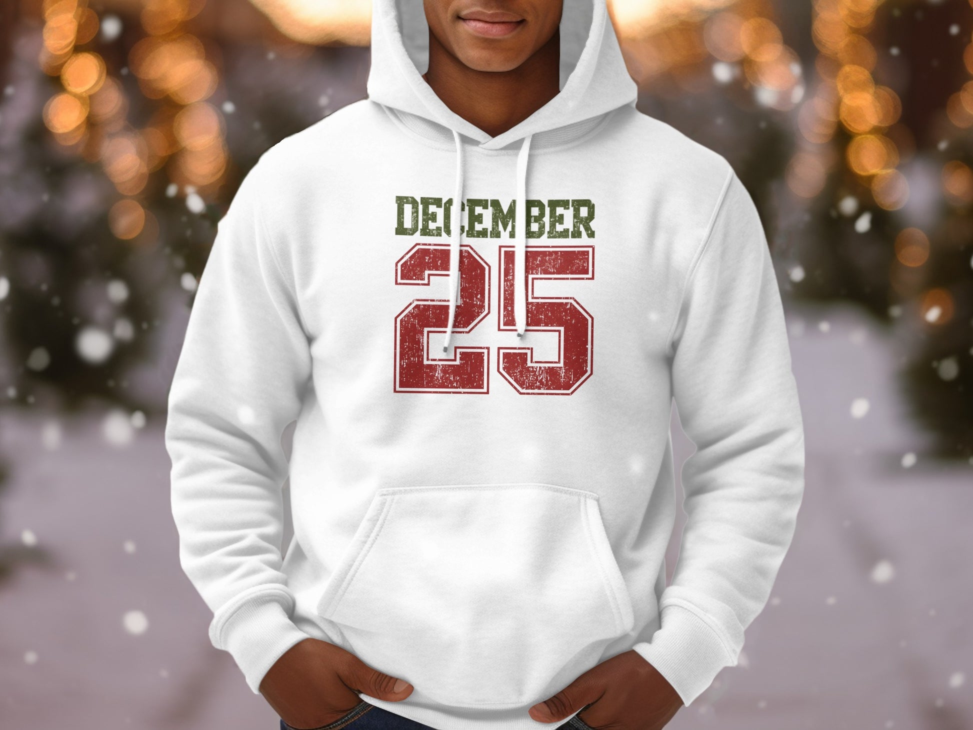 December 25 Festive Winter Hoodie