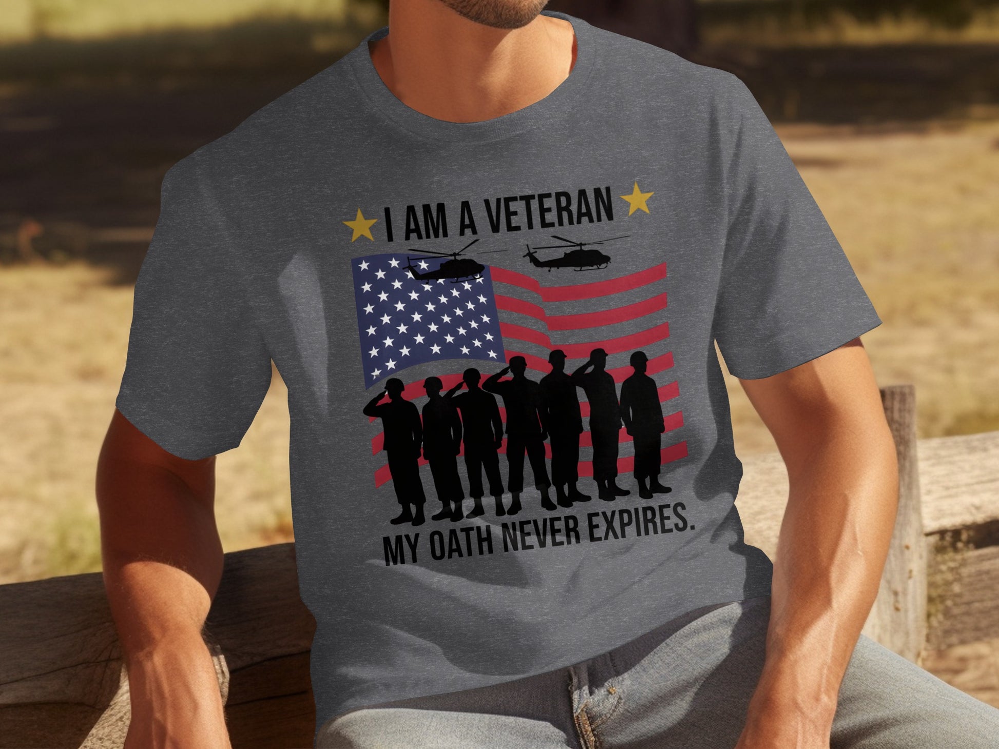 I Am A Veteran My Oath Never Expires T-shirt