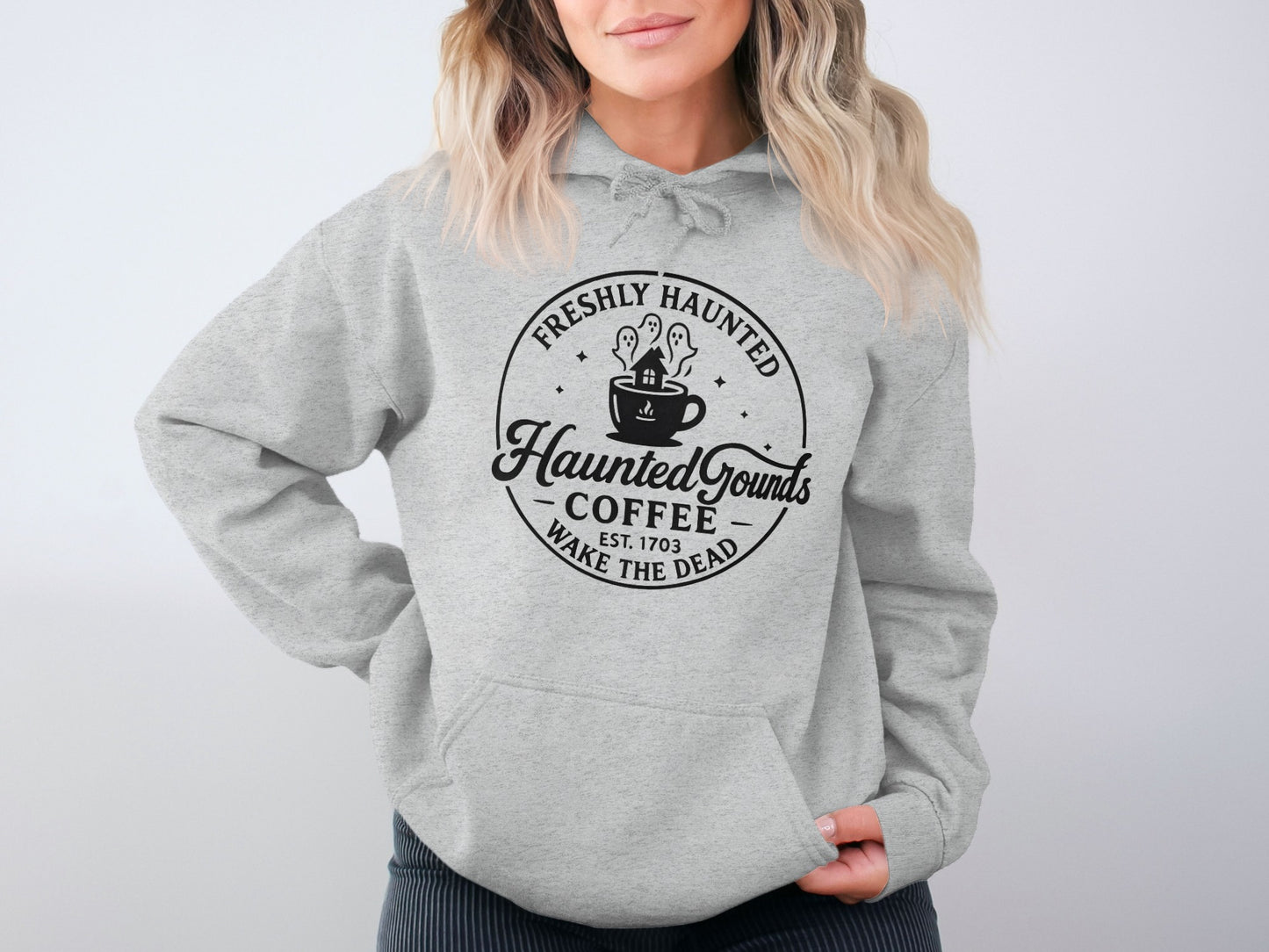 Haunted Grounds Coffee Freshly Haunted Hoodie product