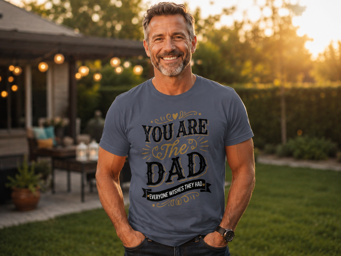 The Dad Everyone Wishes For – Classic Bold T-Shirt