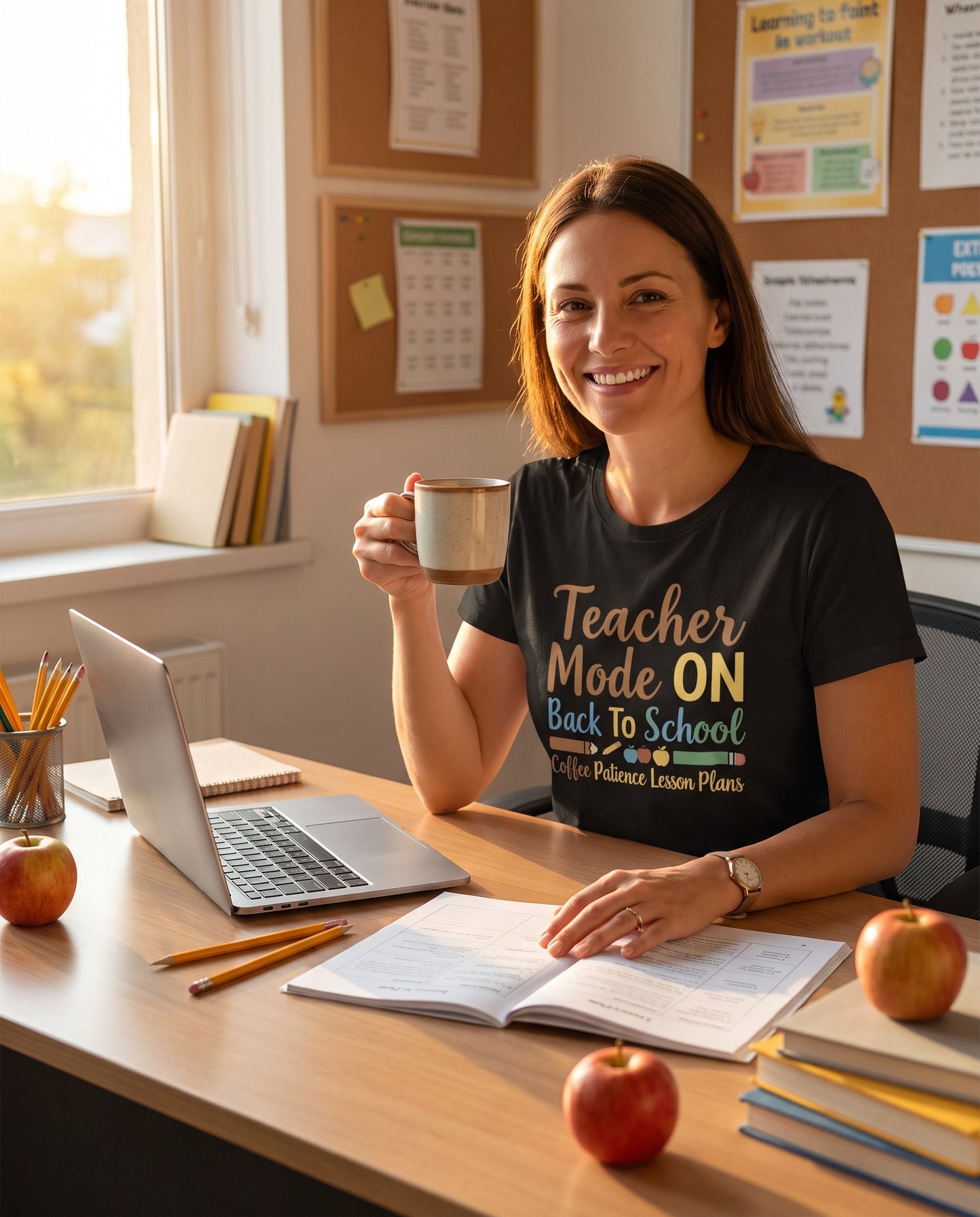 Teacher Mode ON: Back to School Script Art lifestyle photo