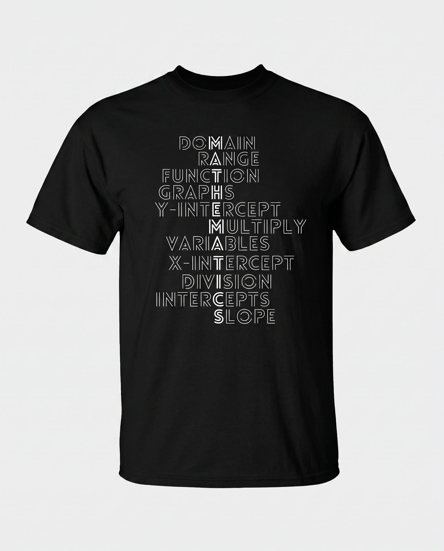 Mathematics T-Shirt studio photo