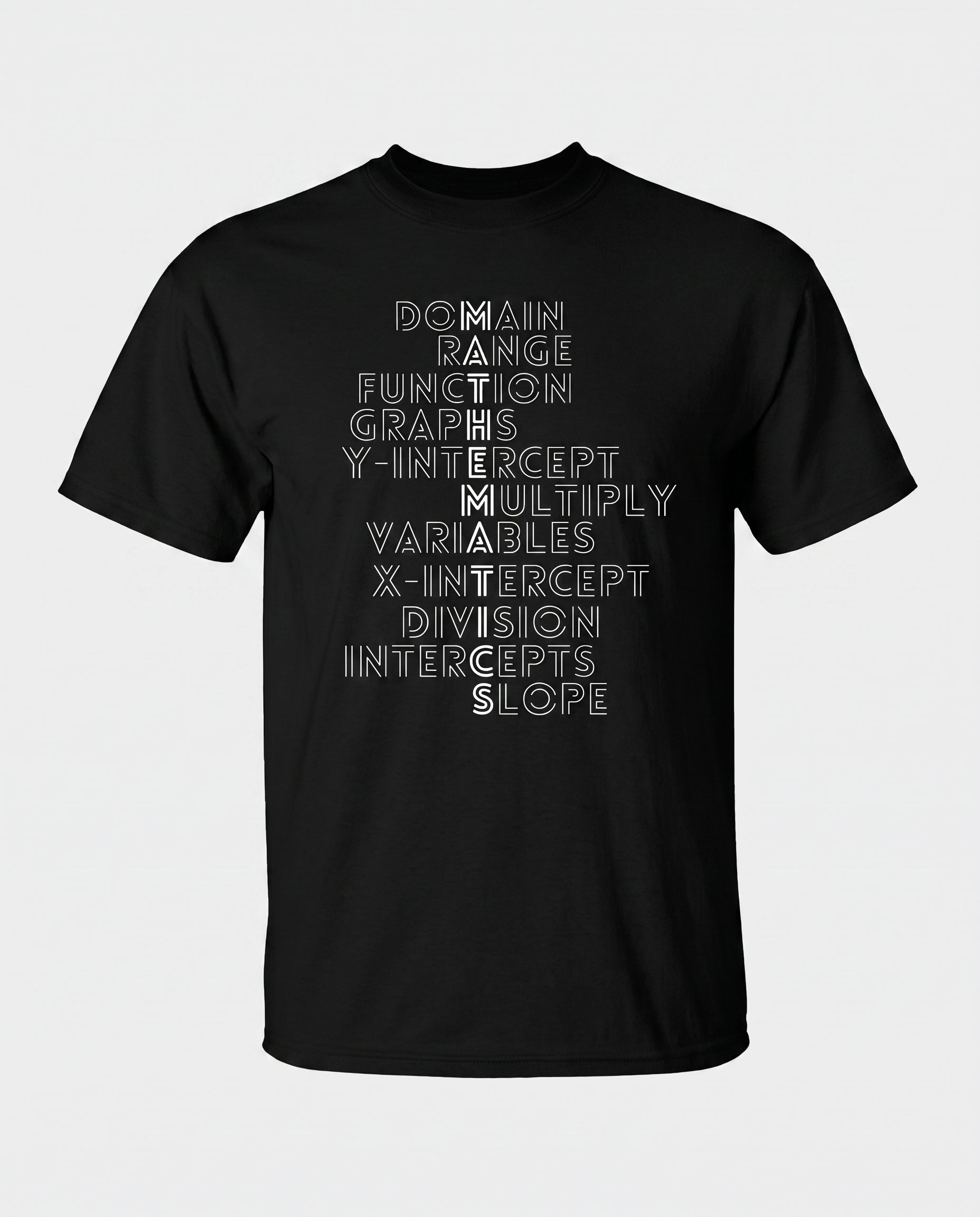 Mathematics T-Shirt studio photo