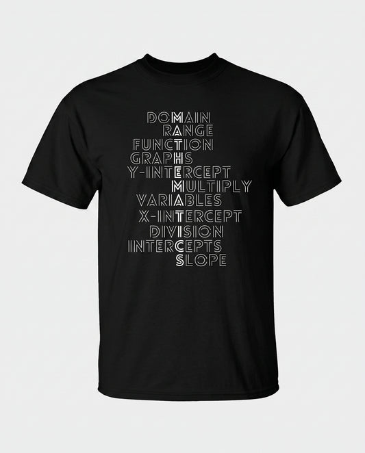 Mathematics T-Shirt studio photo