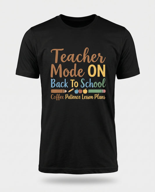 Teacher Mode ON: Back to School Script Art studio photo